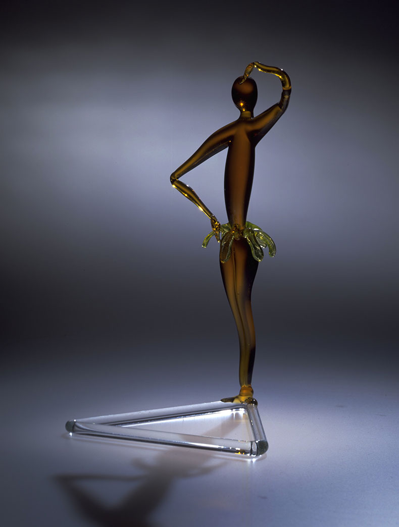 glass figurine of a ballerina