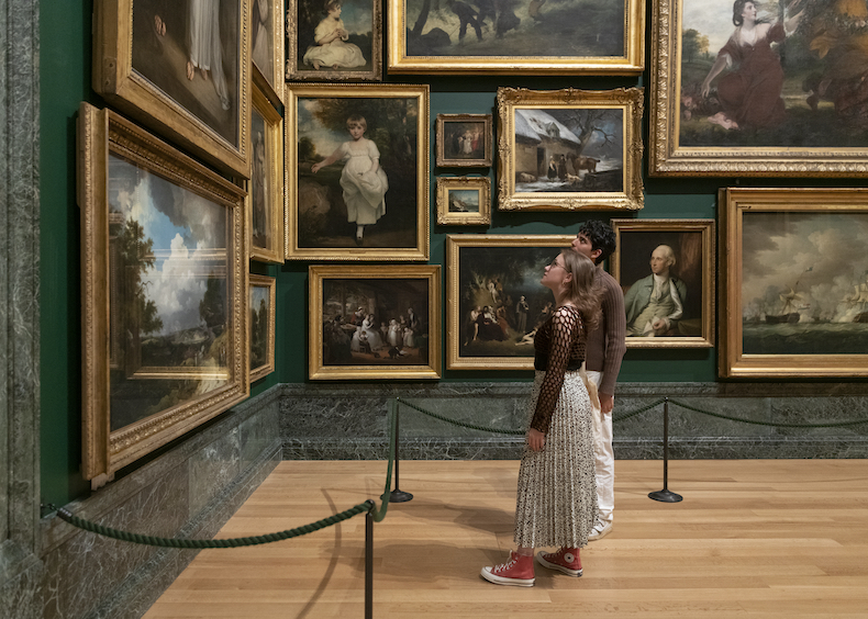 A newly rehung room in Tate Britain, 2023. Photo © Tate / Seraphina Neville