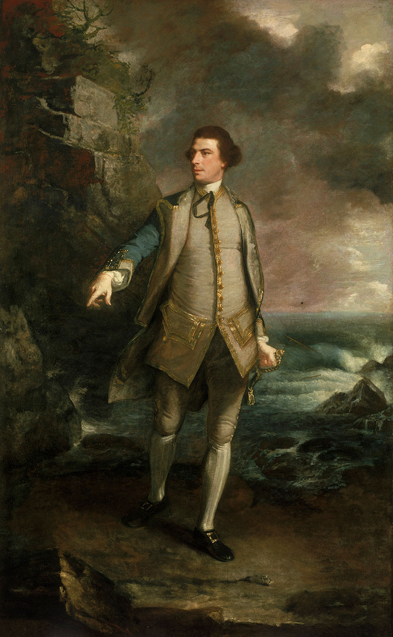 Portrait of Admiral Augustus Keppel (1752), Joshua Reynolds. National Maritime Museum, London