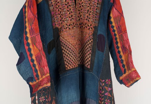 Everyday dress from Gaza or Hebron (detail; 1935–40). Courtesy the Palestinian Museum; photo: Kayané Antreassian