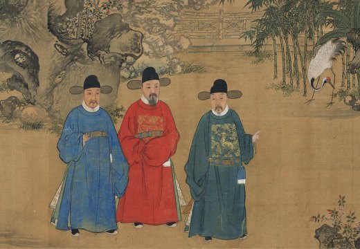 Elegant Gathering of Five Suzhou Natives (detail; 1368–1644), Ming Dynasty. Shanghai Museum