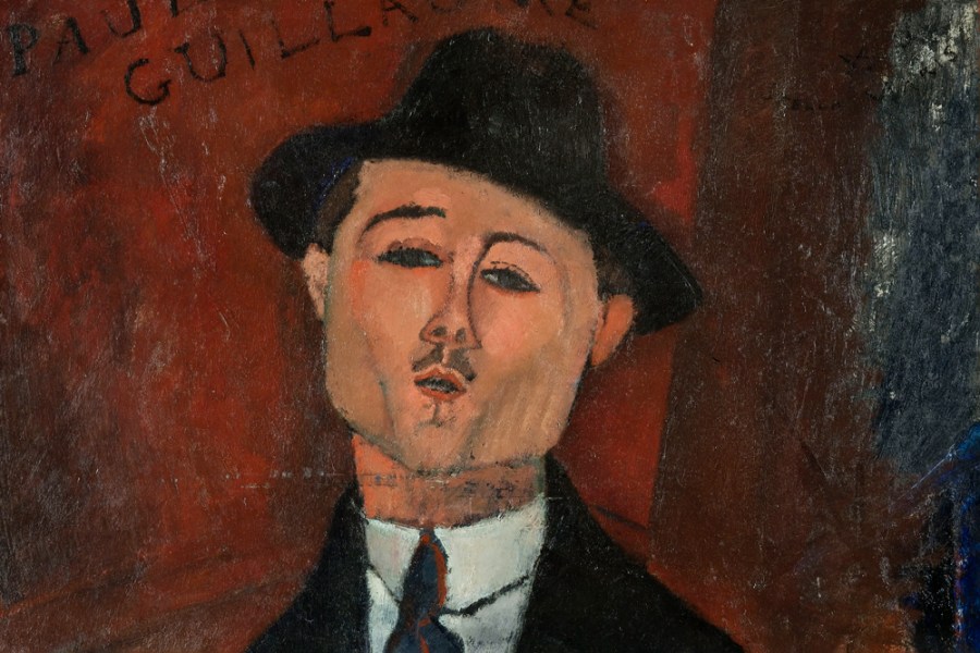 Paul Guillaume, Novo Piolta (detail; 1915), Amedeo Modigliani. Musée de l'Orangerie, Paris. © RMN-Grand Palais (Musée de l'Orangerie) / Hervé Lewandowski