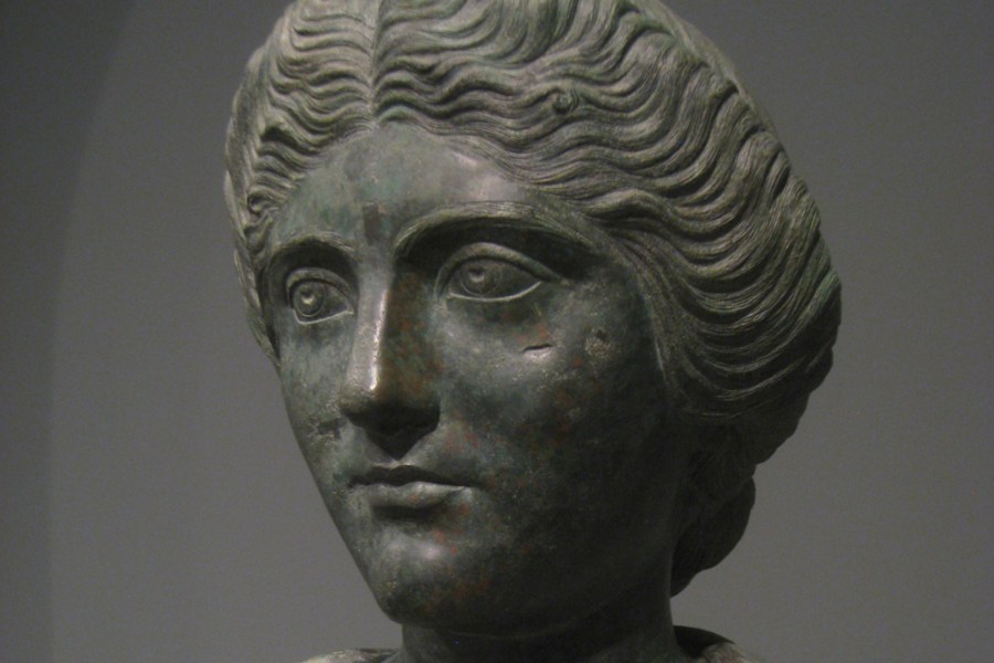 Bust thought to depict a daughter of Marcus Aurelius (c. 160–80). Photo: Daderot/Public domain via Wikimedia Commons