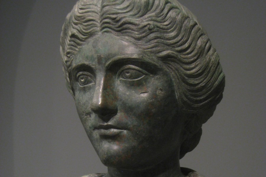 Bust thought to depict a daughter of Marcus Aurelius (c. 160–80). Photo: Daderot/Public domain via Wikimedia Commons